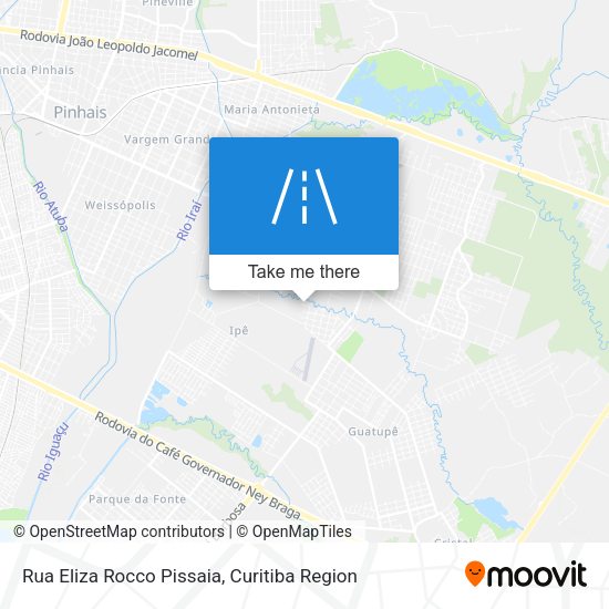 Rua Eliza Rocco Pissaia map