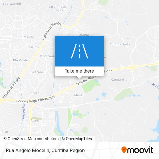 Rua Ângelo Mocelin map