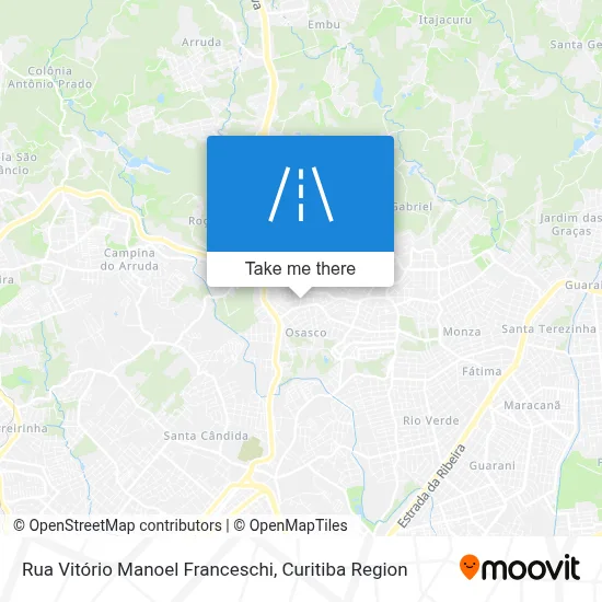 Rua Vitório Manoel Franceschi map