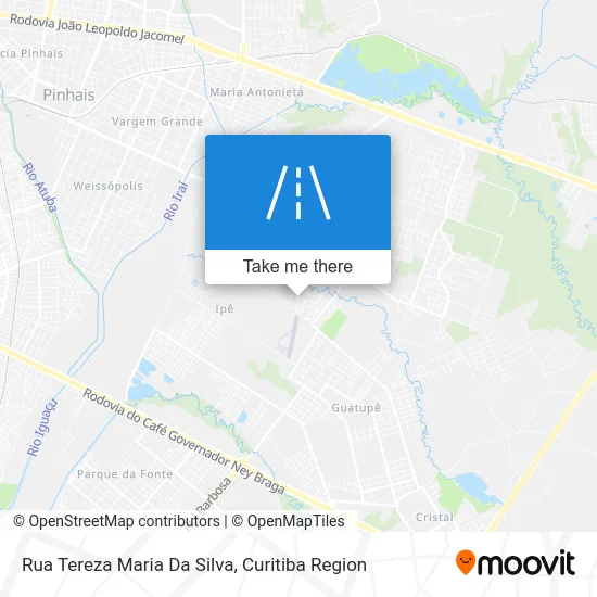 Rua Tereza Maria Da Silva map