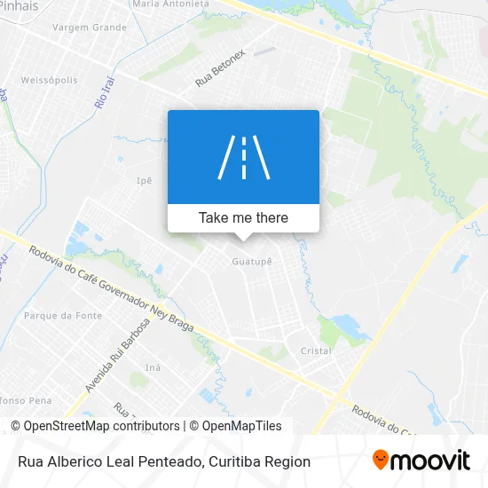 Rua Alberico Leal Penteado map
