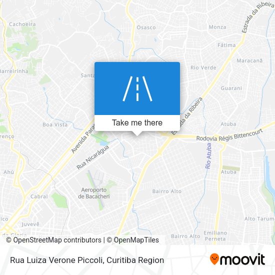 Rua Luiza Verone Piccoli map