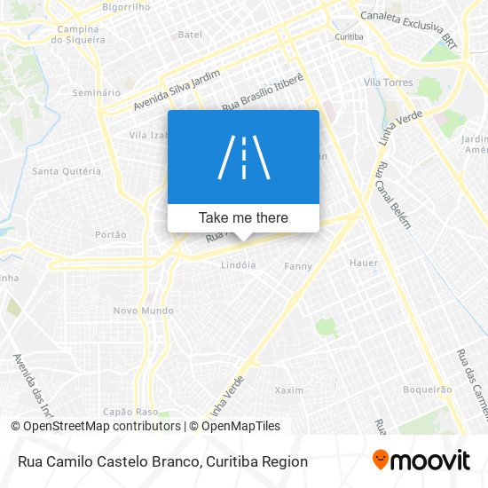 Rua Camilo Castelo Branco map