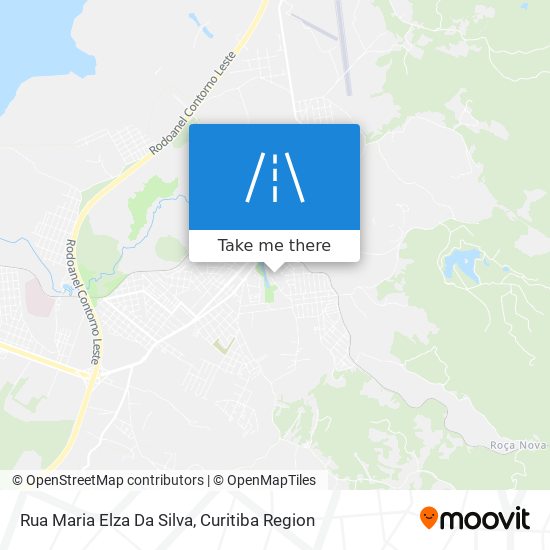 Rua Maria Elza Da Silva map