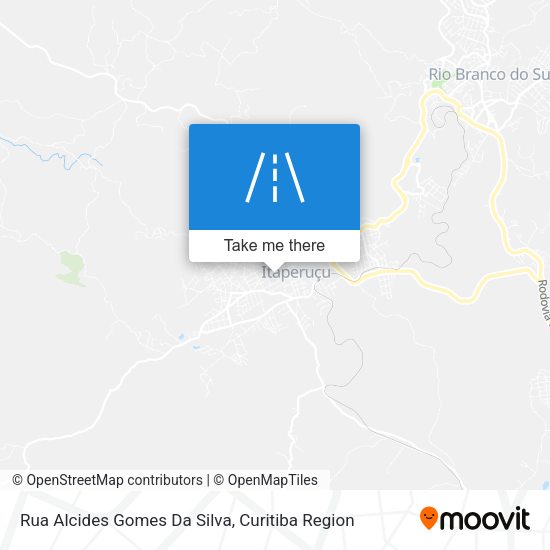 Rua Alcides Gomes Da Silva map