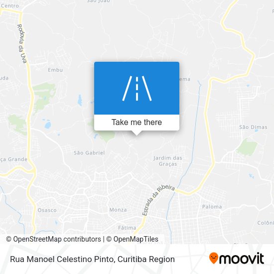 Rua Manoel Celestino Pinto map