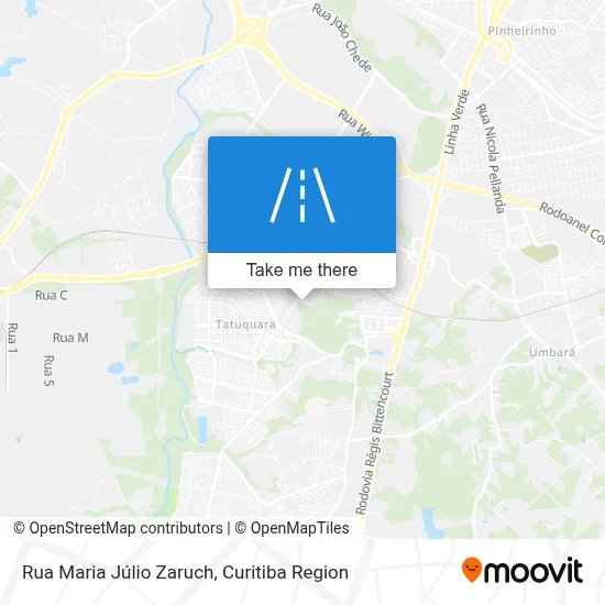 Rua Maria Júlio Zaruch map