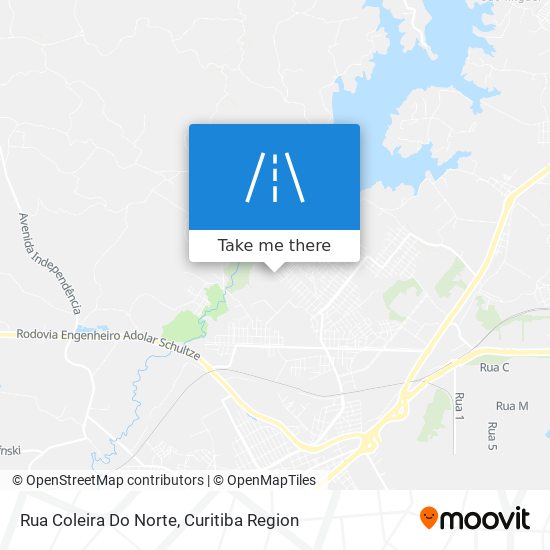 Rua Coleira Do Norte map