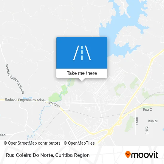 Rua Coleira Do Norte map