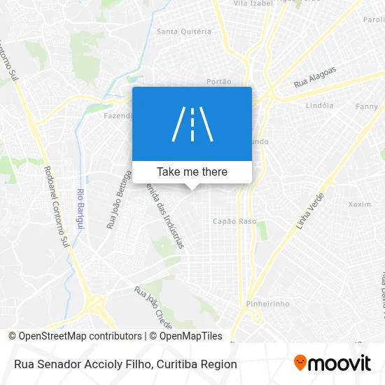 Rua Senador Accioly Filho map