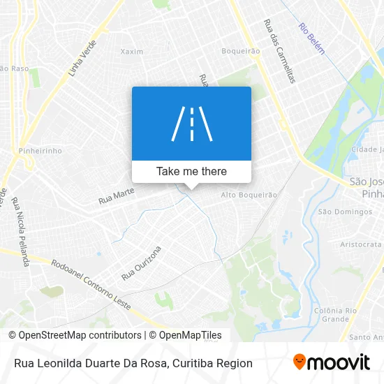 Rua Leonilda Duarte Da Rosa map