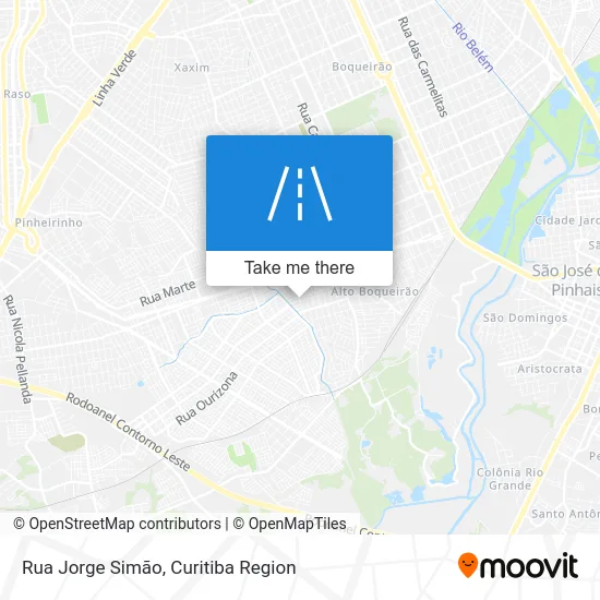 Rua Jorge Simão map