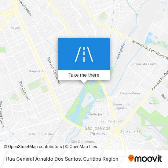 Rua General Arnaldo Dos Santos map