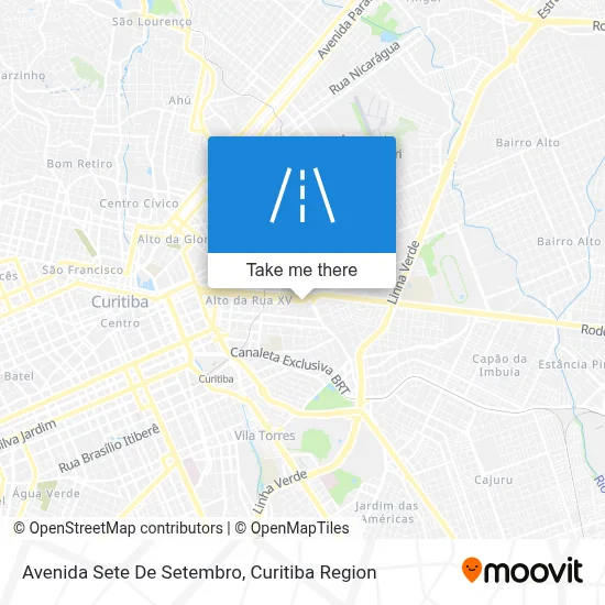 Avenida Sete De Setembro map
