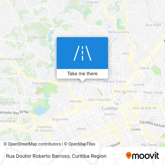 Rua Doutor Roberto Barroso map