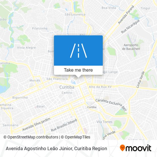 Avenida Agostinho Leão Júnior map