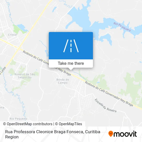 Rua Professora Cleonice Braga Fonseca map