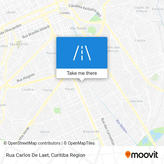Rua Carlos De Laet map
