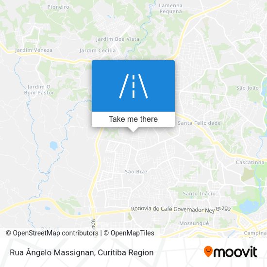 Rua Ângelo Massignan map