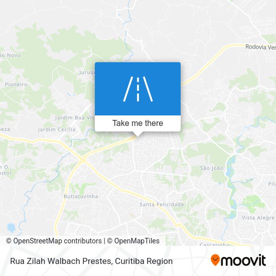 Rua Zilah Walbach Prestes map