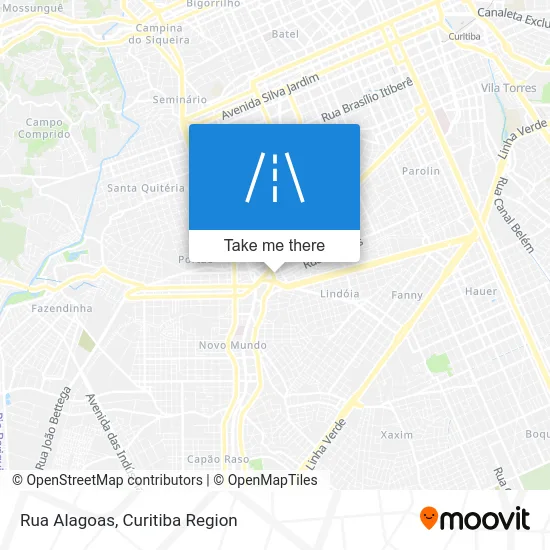 Rua Alagoas map