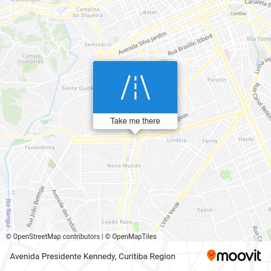 Avenida Presidente Kennedy map