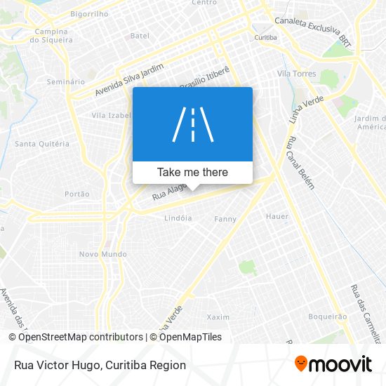 Rua Victor Hugo map