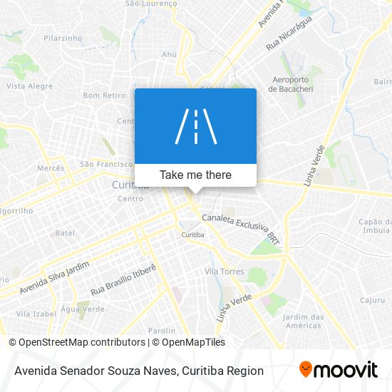 Avenida Senador Souza Naves map
