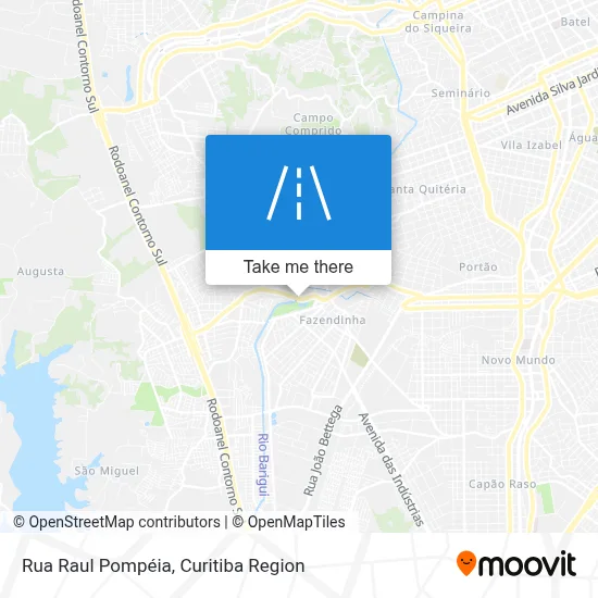 Rua Raul Pompéia map