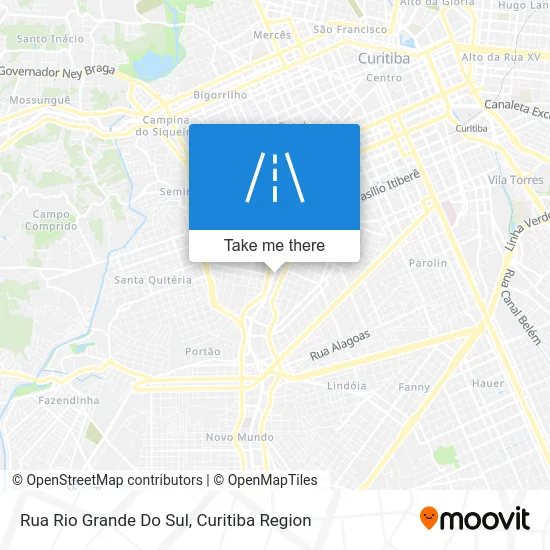 Rua Rio Grande Do Sul map