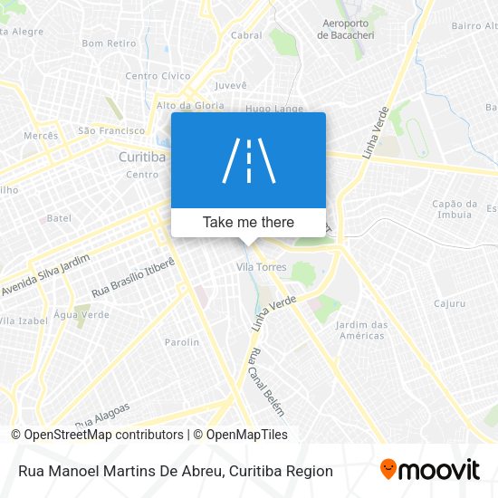 Rua Manoel Martins De Abreu map