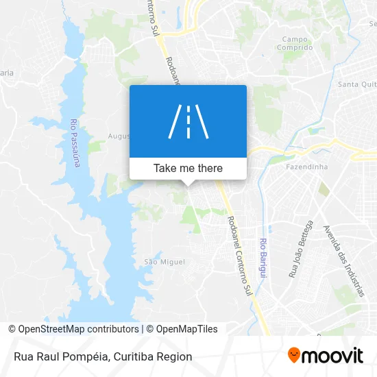 Rua Raul Pompéia map