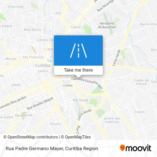 Rua Padre Germano Mayer map