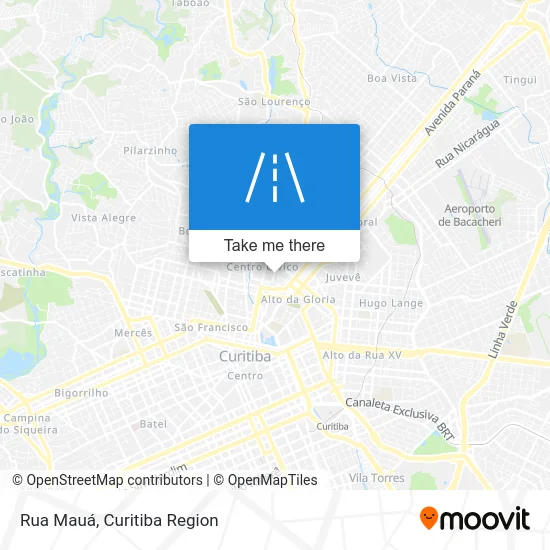 Rua Mauá map