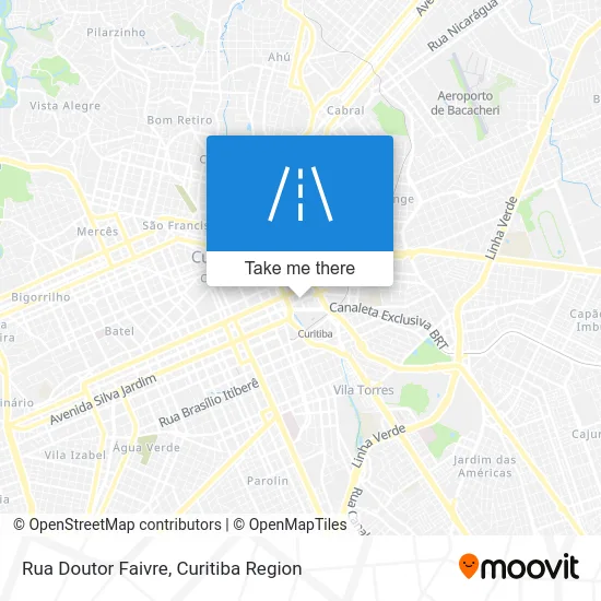 Rua Doutor Faivre map