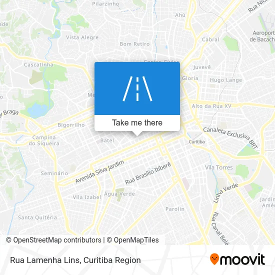 Rua Lamenha Lins map