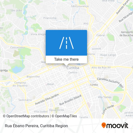 Rua Ébano Pereira map
