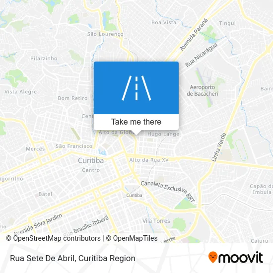 Rua Sete De Abril map