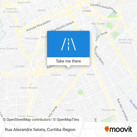 Rua Alexandre Salata map
