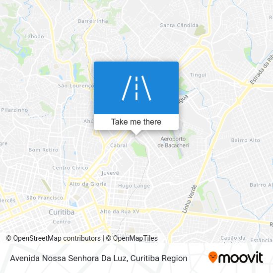 Avenida Nossa Senhora Da Luz map