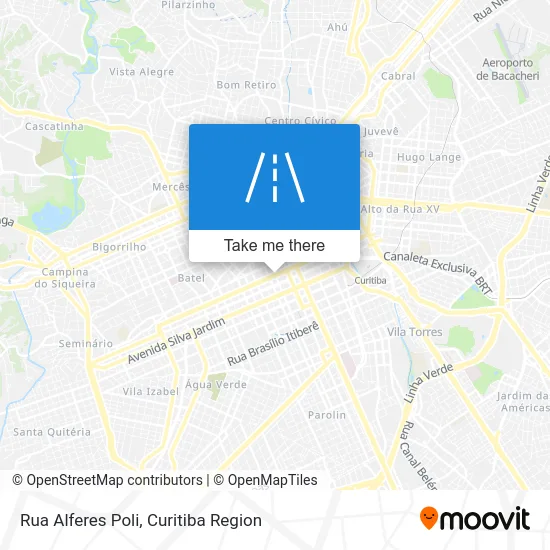 Rua Alferes Poli map