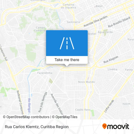 Rua Carlos Klemtz map