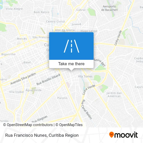 Rua Francisco Nunes map