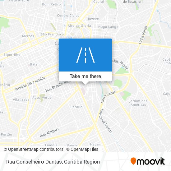 Rua Conselheiro Dantas map