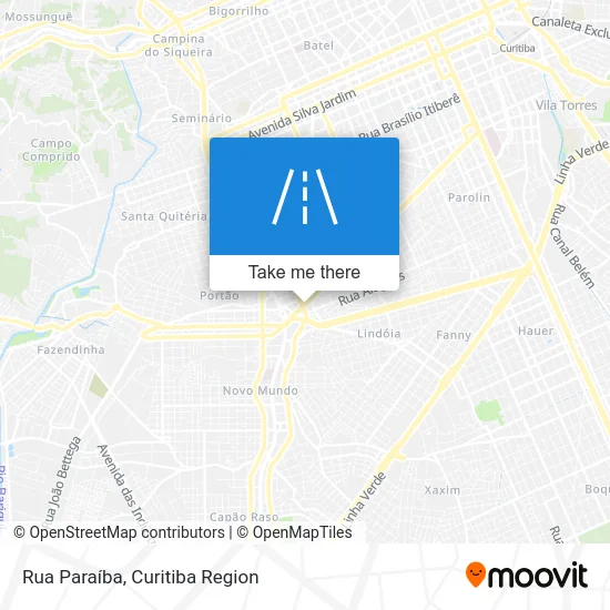 Rua Paraíba map
