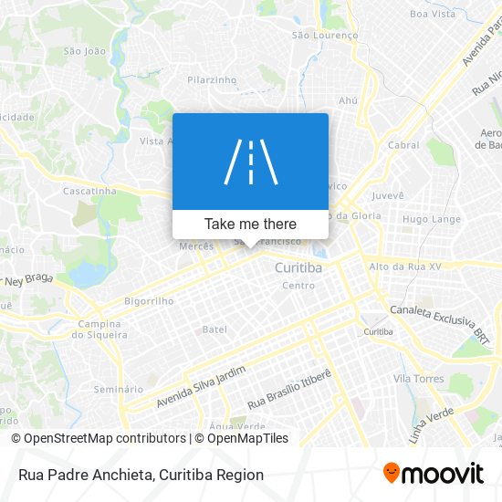 Rua Padre Anchieta map