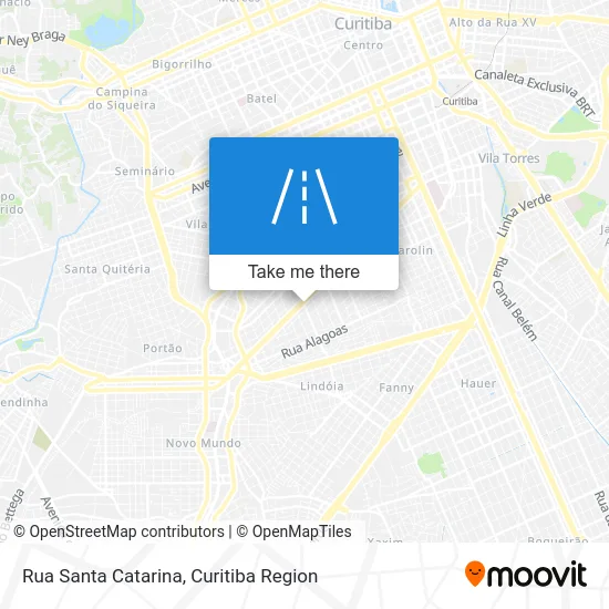 Rua Santa Catarina map