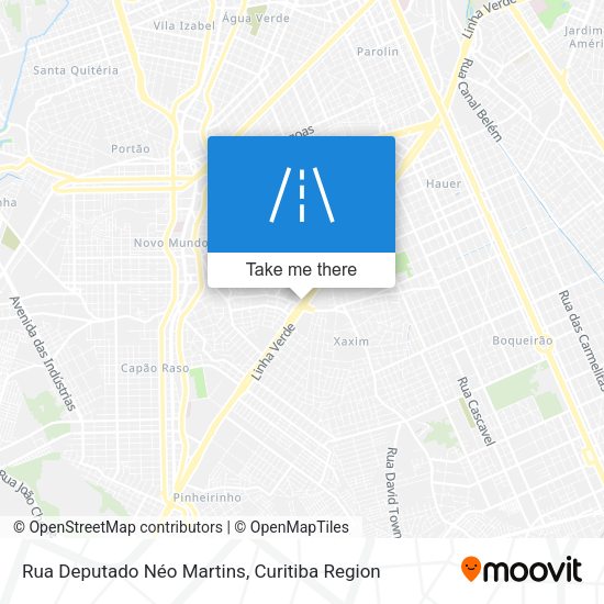 Rua Deputado Néo Martins map