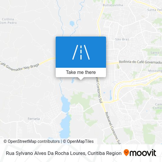 Rua Sylvano Alves Da Rocha Loures map