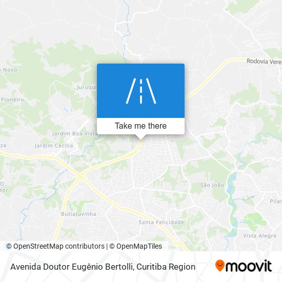 Avenida Doutor Eugênio Bertolli map